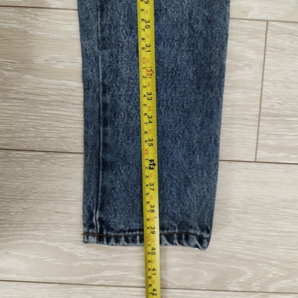 High Rise Blue Denim Jeans - Picture 10 of 11